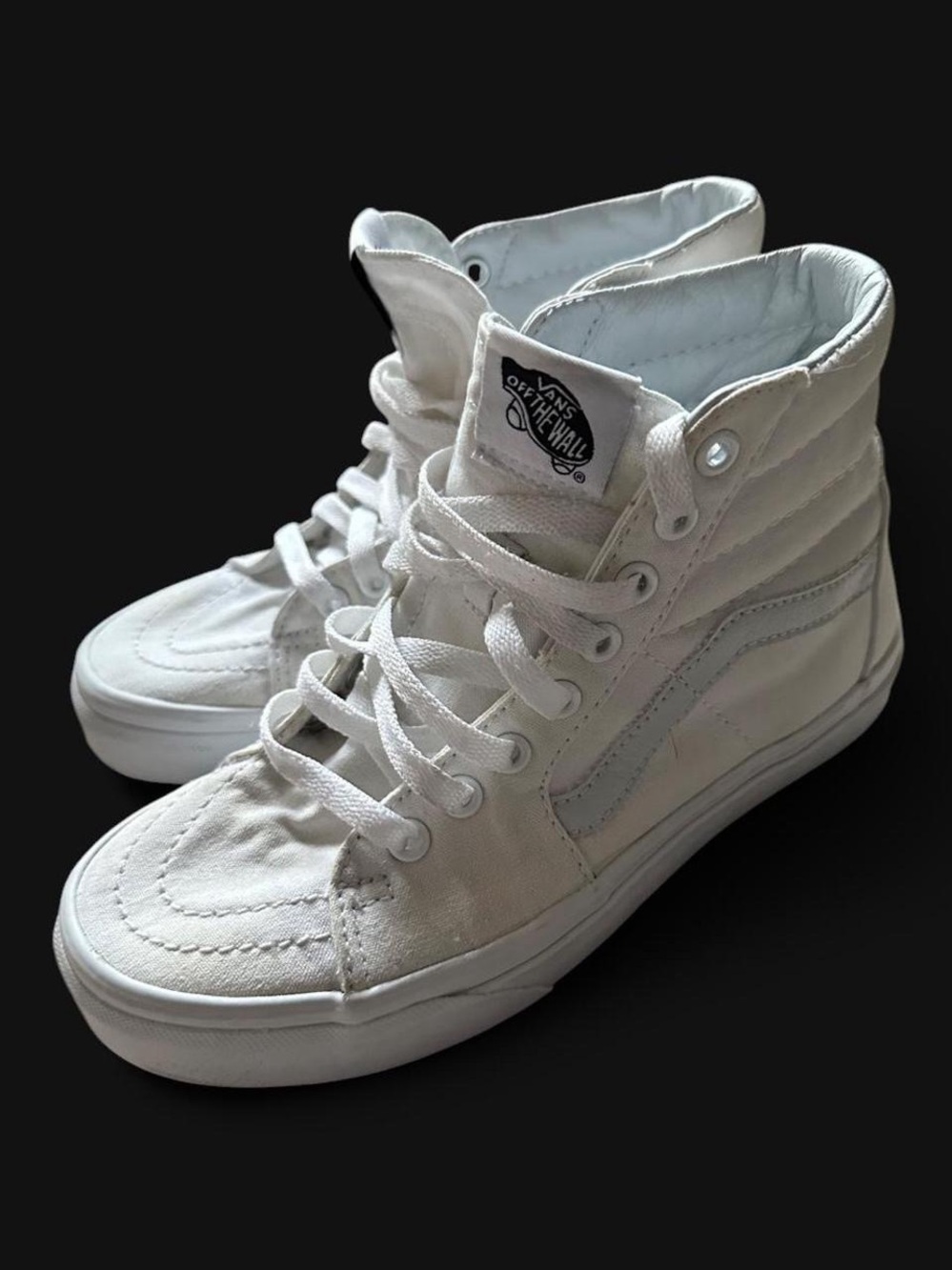 Vans High Top Sneakers in White